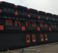 明治漆涂装工程—石马物流工业园内外墙翻新