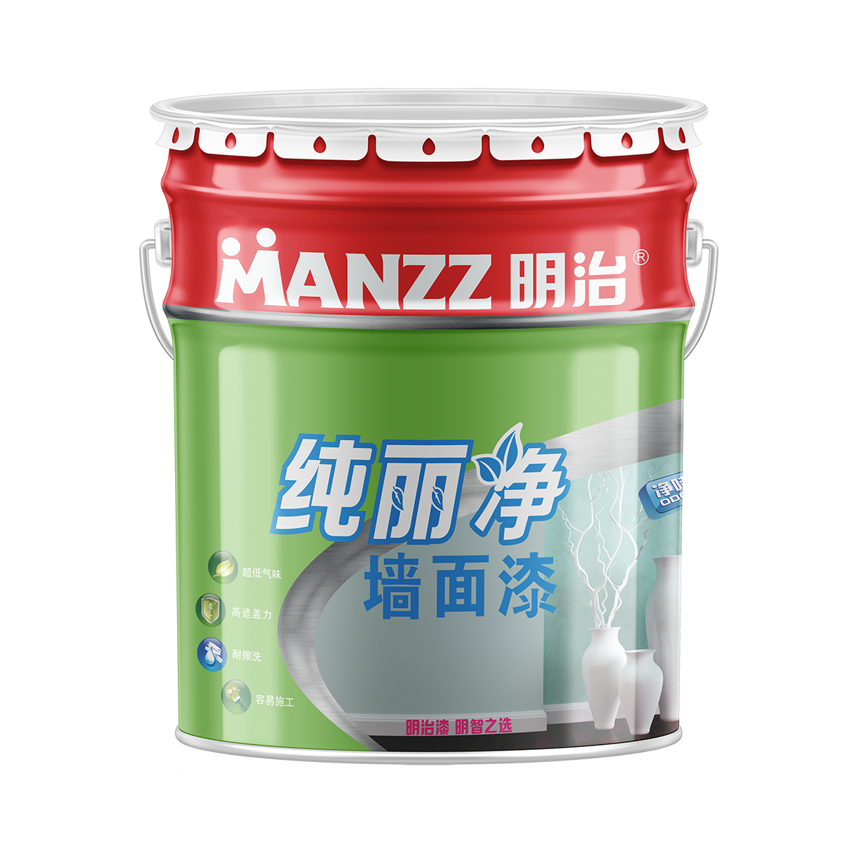 明治纯丽净墙面漆