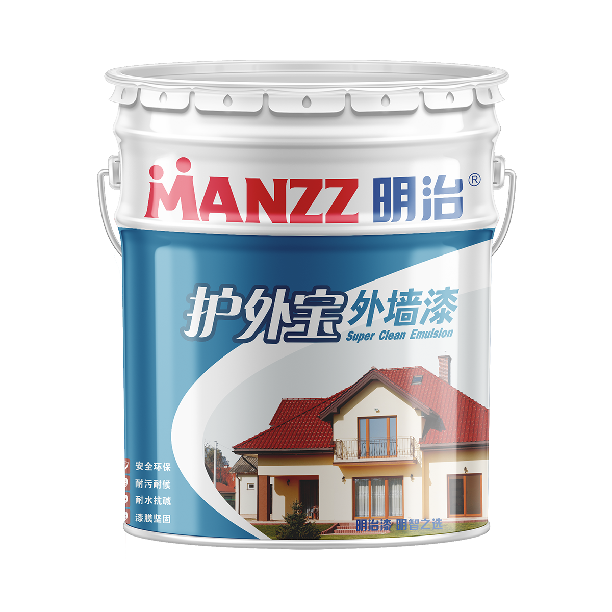 明治护外宝外墙漆