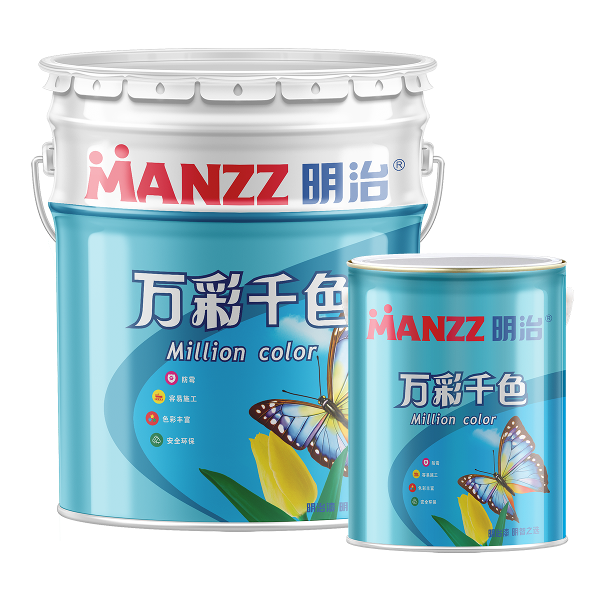 明治万彩千色漆
