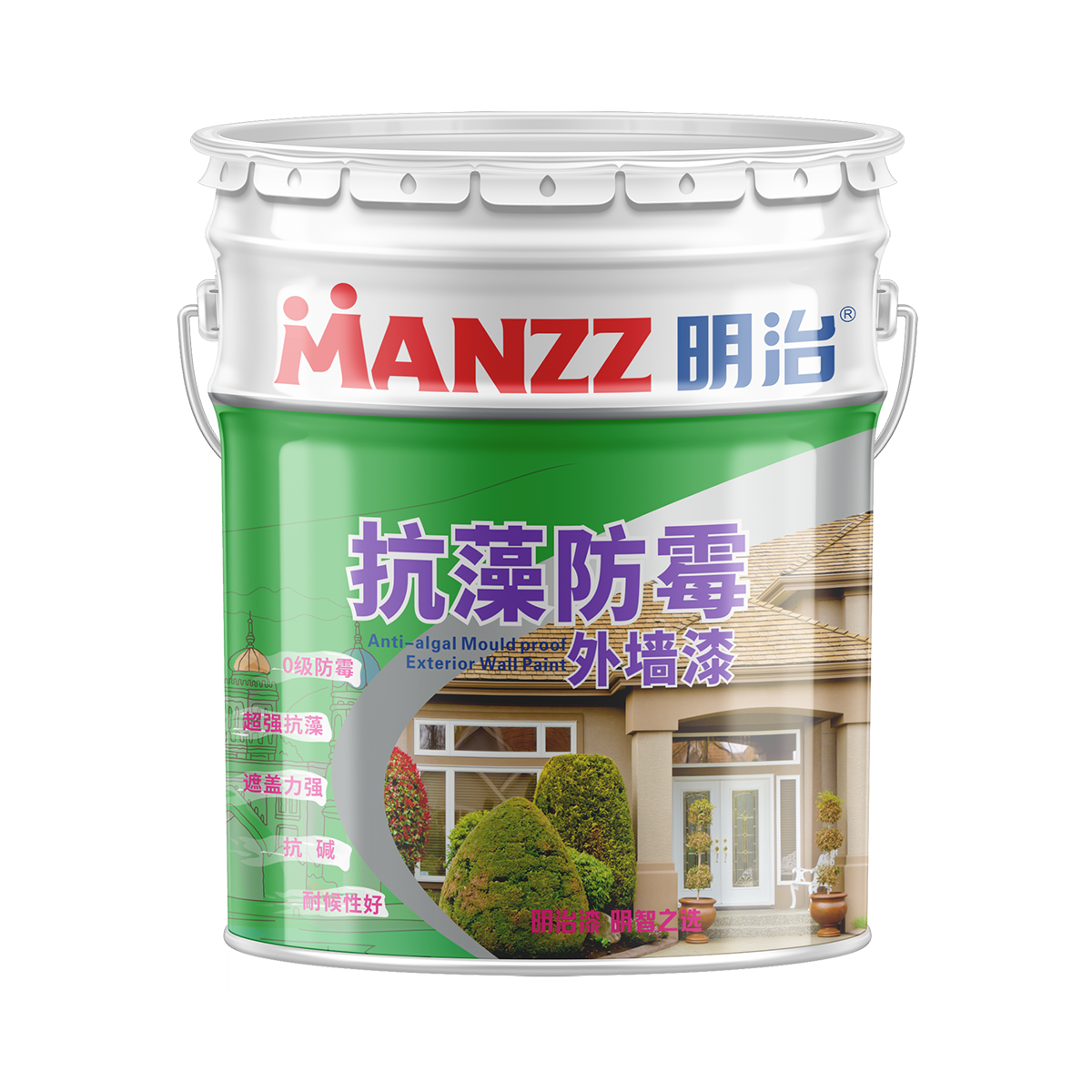 明治抗藻防霉外墙漆