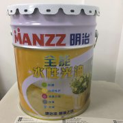 明治漆水性外墙罩光漆全新升级——全能水性光