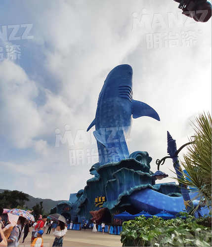 明治漆涂装工程—珠海长隆海洋王国