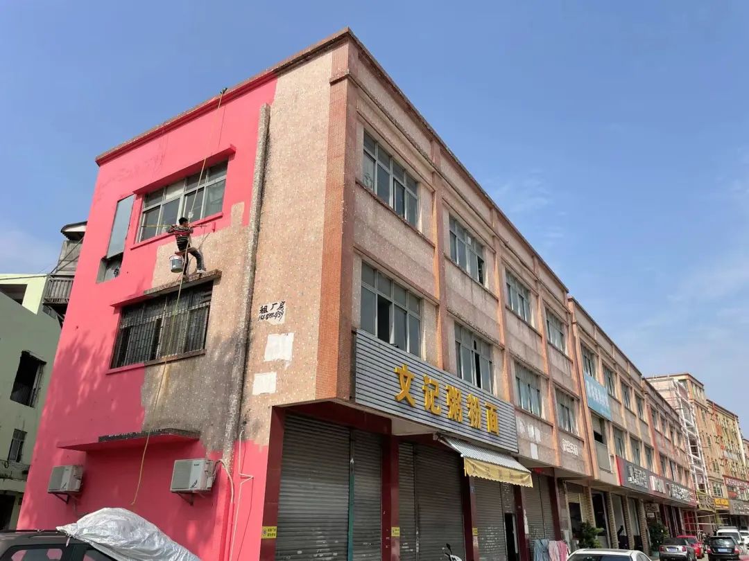 明治漆|工程案例分享|沙溪主干道改造美化工程