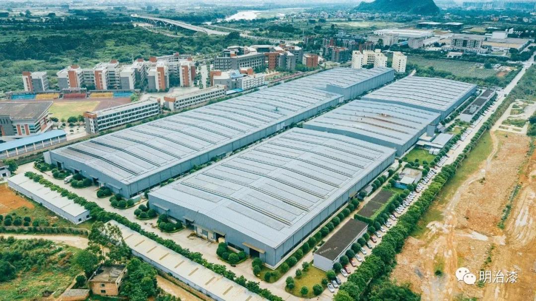 真石漆工程案例分享|东莞塘厦镇凤凰科技产业园（建设中）